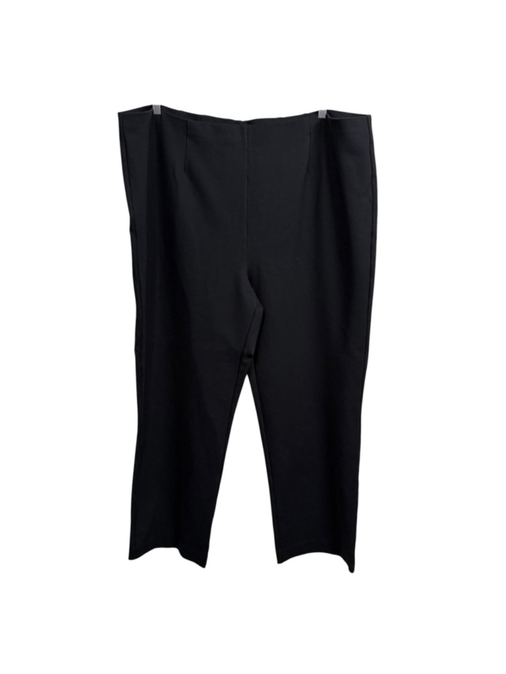 Coldwater Creek Black Pull On Straight Leg Pants Women’s 3X Stretch